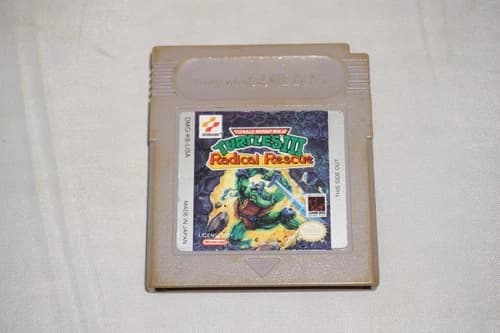 Teenage Mutant Ninja Turtles III: Radical Rescue (Gameboy Game Boy) Cart Only