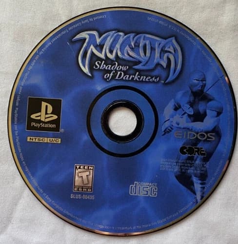 Ninja: Shadow of Darkness (Sony PlayStation 1, 1998) Disc Only Good Condition