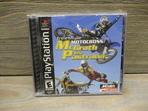 Freestyle Motocross McGrath vs Pastrana Sony PlayStation 1 PS1 Game Complete
