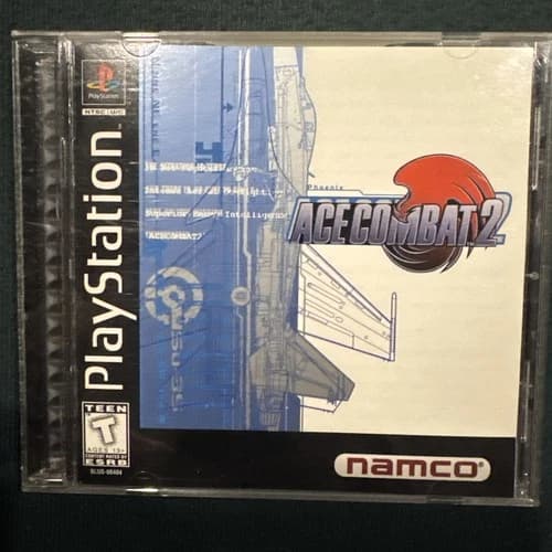Ace Combat 2 PS1 (Sony PlayStation 1) CIB Complete W/ Reg Card Tested Working