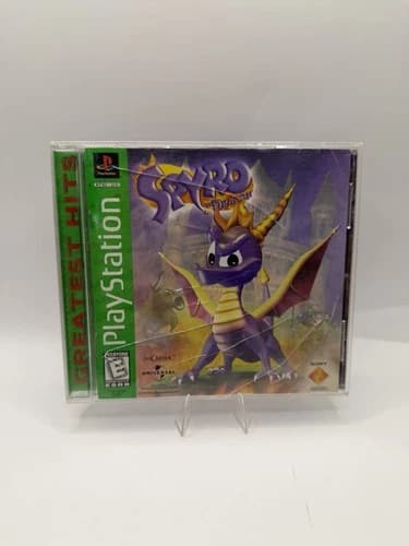 Spyro the Dragon (PlayStation 1, 1998) PS1 CIB Complete W/ Manual - Tested!