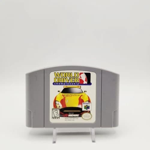 N64 World Driver Championship Racing - AUTHENTIC