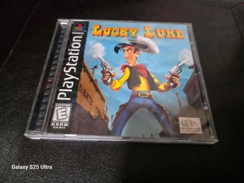 PS1 Lucky Luke (Sony PlayStation 1, 1998) CIB