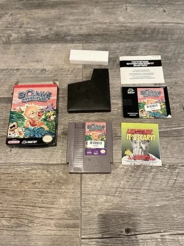 Bonk’s Adventure Nintendo NES Working Cartridge, Manual, Box, And Inserts