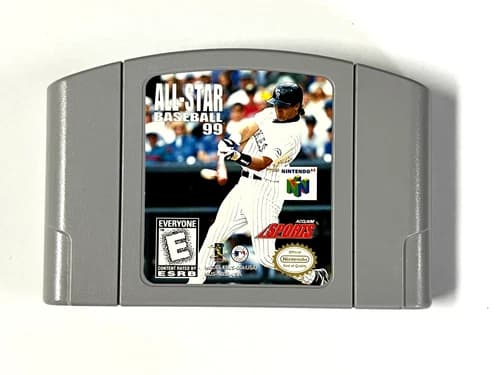 All-Star Baseball 99 (Nintendo 64, 1998) N64 Authentic *Cartridge Only*