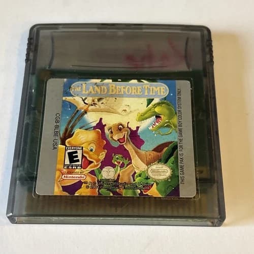 The Land Before Time - Nintendo GAME BOY COLOR Cart Only Authentic Tested GBC