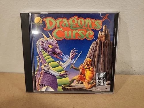Dragon's Curse (Turbo Grafx 16 tg16) Complete in Case Turbografx
