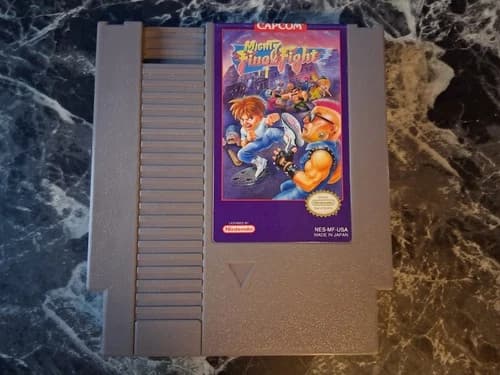 Mighty Final Fight Nintendo NES Authentic Tested