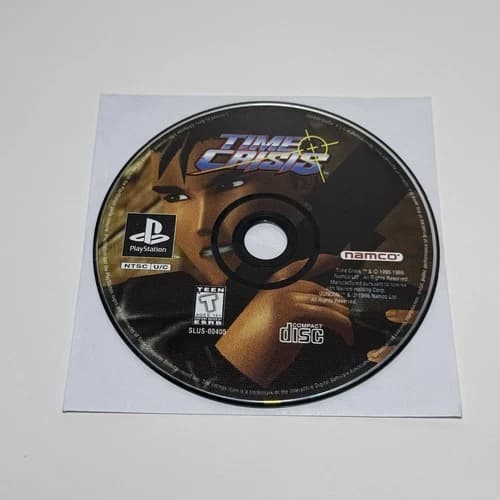 Time Crisis PS1 (Sony PlayStation 1, 1997) Disc Only