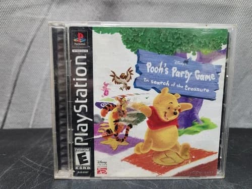 Disney's Pooh's Party Game: In Search of the Treasure (Sony PlayStation 1, 2001)