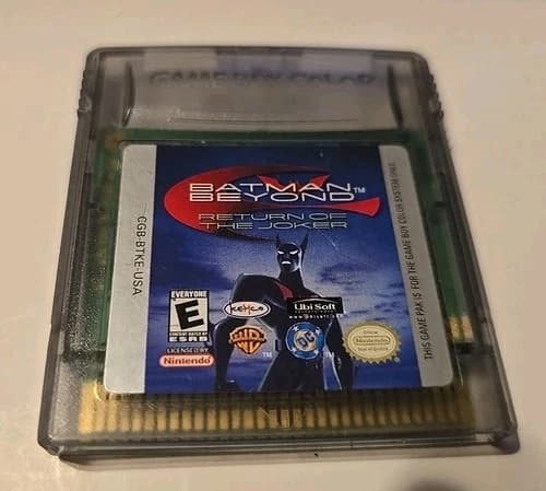 GAME BOY COLOR BATMAN BEYOND RETURN OF THE JOKER TESTED WORKING! CARTRIDGE ONLY