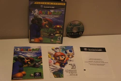 Mario Golf: Toadstool Tour (GameCube, 2003) | Complete CIB | Tested and Working