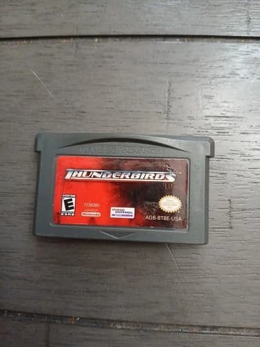 Thunderbirds Nintendo Game Boy Advance GBA Original Game