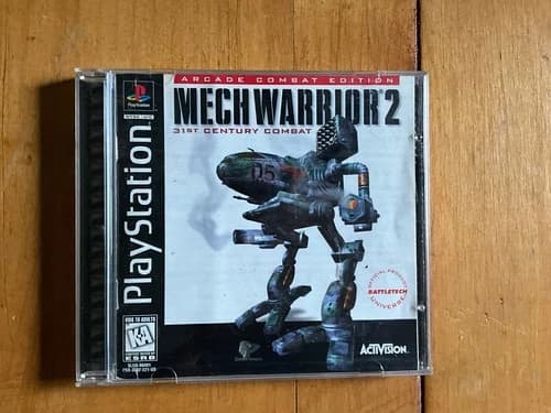 MechWarrior 2 (Sony PS1) CIB, Classic Mech Combat Sim, Good+, Tested/Playable