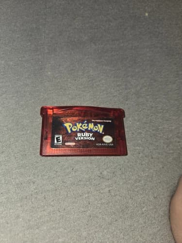 Pokemon Ruby Version (Nintendo Game Boy Advance GBA, 2003) Authentic New Battery