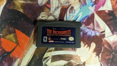 The Incredibles Rise of the Underminer GBA Cartidge Only Authentic Tested