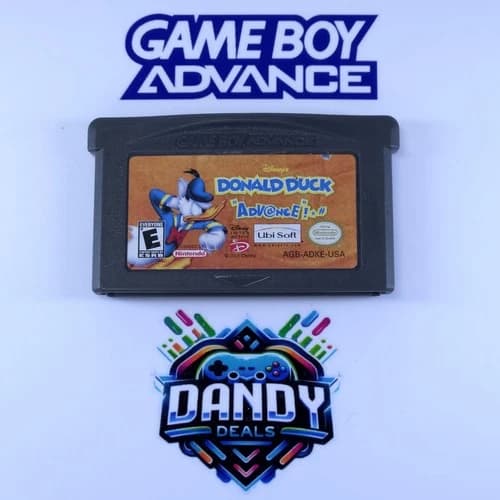 Donald Duck Advance GBA Authentic, Tested - GameBoy Advance