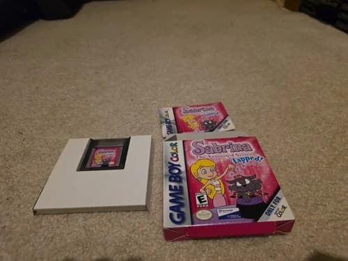 Sabrina: The Animated Series Zapped! Nintendo Game Boy Color CIB COMPLETE