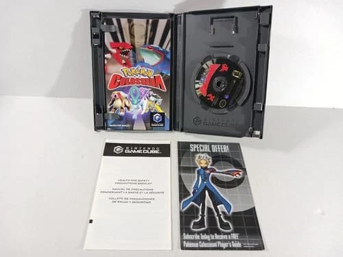 Pokémon Colosseum Nintendo GameCube Complete Tested Black Label Original CIB RPG