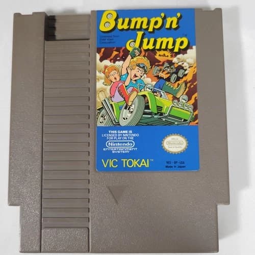 Bump 'n' Jump (Nintendo Entertainment System, 1988) NES Tested