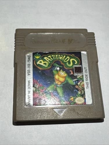 Battletoads (Nintendo Game Boy, 1991) Tested - Authentic. Light Cart Wear. Loose