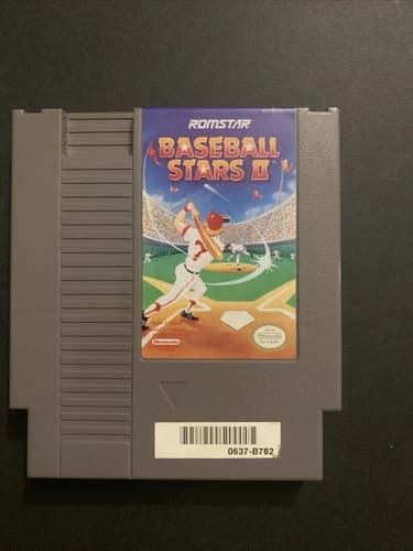 Baseball Stars II 2 (Nintendo Entertainment System) NES Game Cartridge