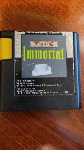 Immortal (Sega Genesis, 1991) Cart Only