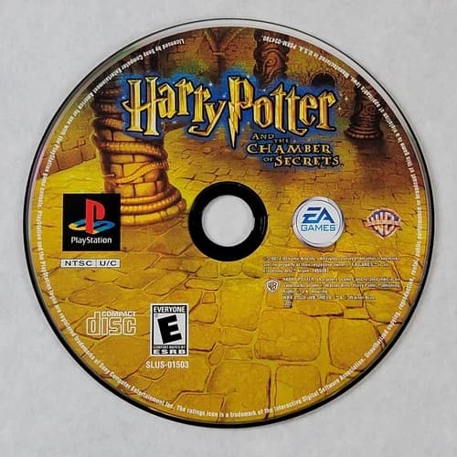 Harry Potter And The Chamber of Secrets - Loose Sony PS1 Playstation 1 Disc