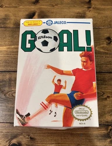 Nintendo NES, Goal! by Jaleco Complete with box, manual, sleeve