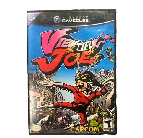 Viewtiful Joe Nintendo GameCube CIB Complete TESTED