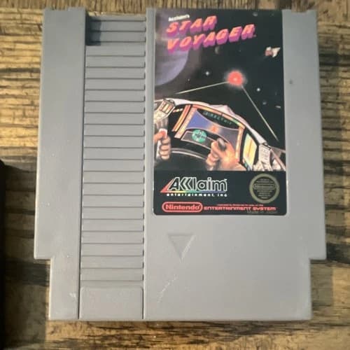 Acclaim Star Voyager for Nintendo NES NTSC-U/C Shooter Game Cartridge Only