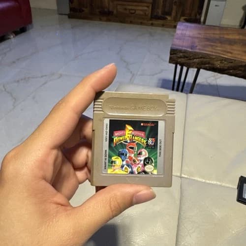 Mighty Morphin Power Rangers (Nintendo Game Boy, 1994) Authentic