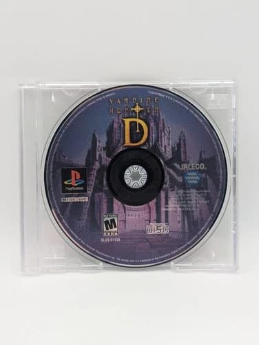 Vampire Hunter D (Sony PlayStation 1, PS1, 2000) Game DISC ONLY *FREE SHIPPING*
