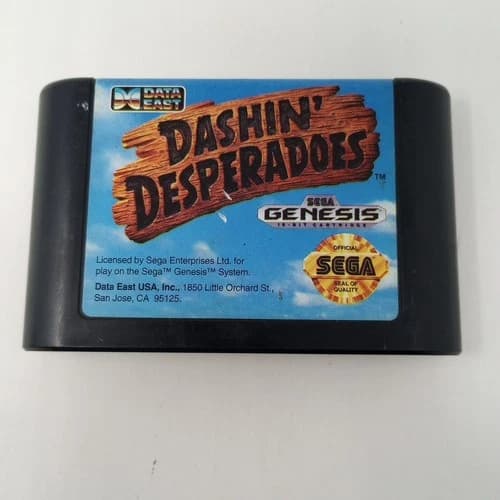 Dashin' Desperadoes (Sega Genesis) Cartridge Only