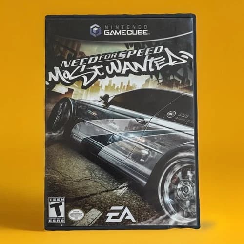 Need for Speed Most Wanted Nintendo GameCube 2005 Complete Needs Resurfacing