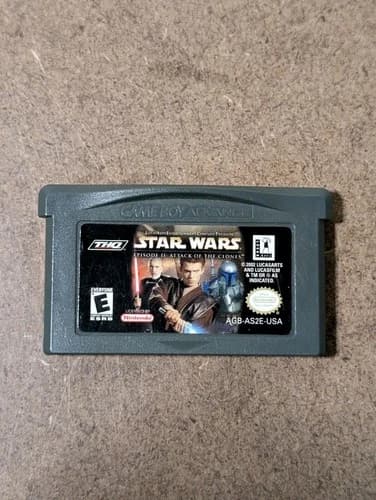 Star Wars: Episode II 2 Attack of the Clones Nintendo Game Boy Advance