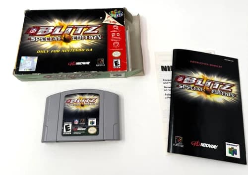 NFL Blitz Special Edition N64 CIB Very Good