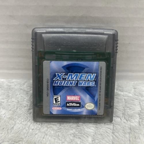 X Men Mutant Wars Nintendo Game Boy Color GBC Authentic Cart Only Tested