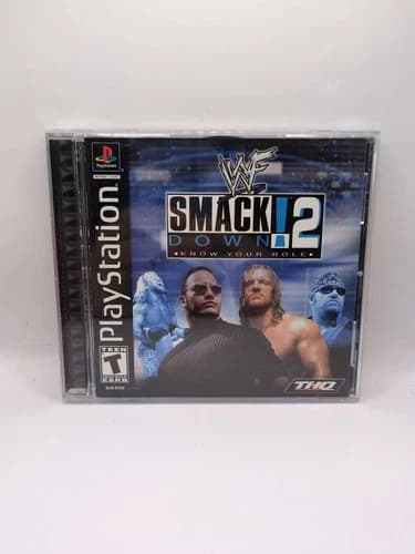 WWF SmackDown 2: Know Your Role (Sony PlayStation 1, 2000) PS1 CIB