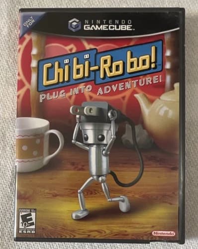 Chibi-Robo! Plug Into Adventure! Nintendo GameCube🔥GREAT CONDITION🔥 CIB TESTED