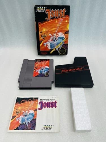 Joust Nintendo Entertainment System NES CIB W/ Manual