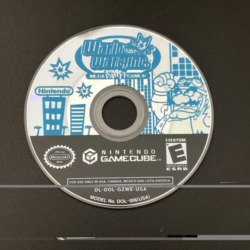 Wario Ware Inc. Mega Party Games (Nintendo GameCube) Tested & Working Disc Only