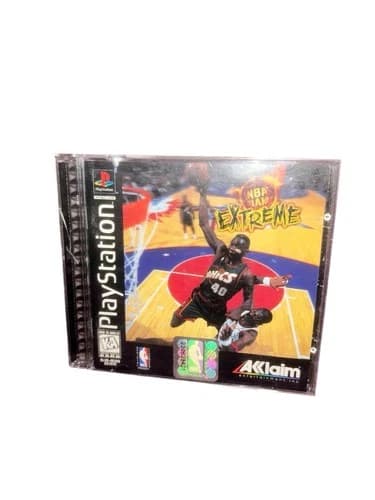 NBA Jam Extreme (Sony PlayStation 1, 1996) PS1 Complete CIB W/ REG