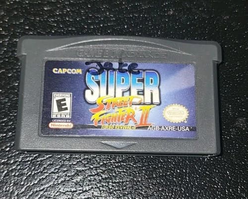 Super Street Fighter II Turbo Revival (Game Boy Advance) Authentic