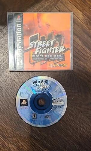 Street Fighter EX2 Plus (Sony PlayStation 1, 2000) Complete w Registration