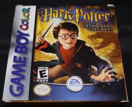 Harry Potter and the Chamber of Secrets (Nintendo Game Boy Color) ~ CIB Tested