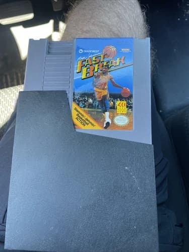 Vintage Nintendo NES Magic Johnson's Fast Break