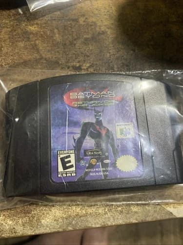 Batman Beyond Return of the Joker N64 Loose Authentic Good