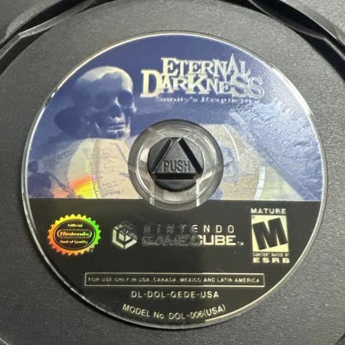 Eternal Darkness : Sanity's Requiem (Nintendo Gamecube 2002) Game Only