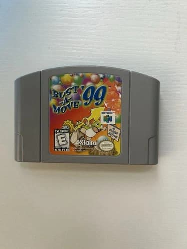 Bust-A-Move '99 For Nintendo 64 N64 Authentic TESTED & WORKING